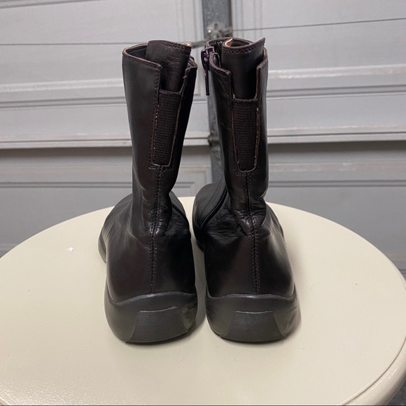 J.D Mizrachi Brown Leather Boots - Picture 2 of 6